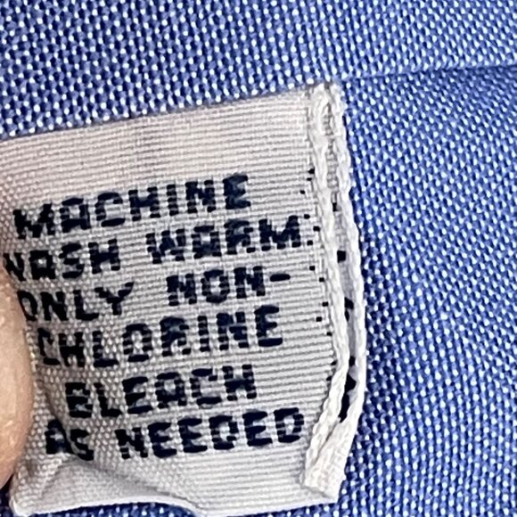 Ralph Lauren Oxford Shirt Mens Blue Long Sleeve 100% Cotton Button Down - Picture 11 of 15